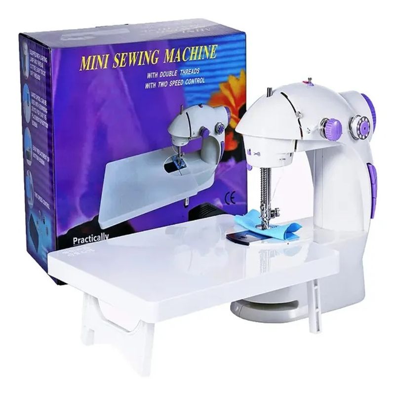 GENERICO - MAQUINA DE COSER MINI 202 CON MESA
