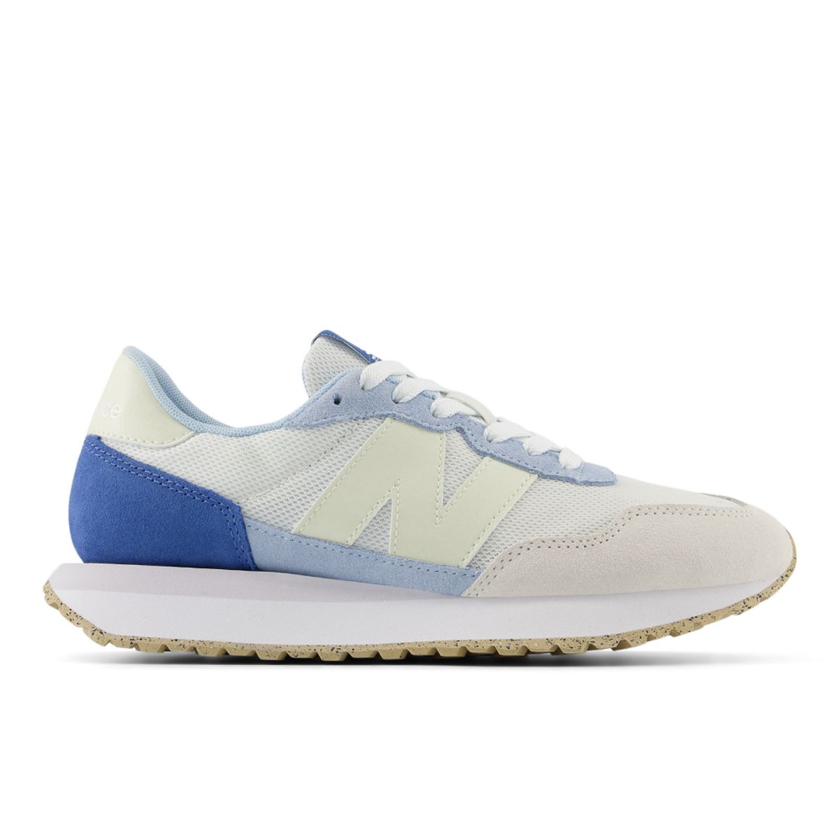 NEW BALANCE - Tenis New Balance 237 Mujer-Gris/Azul