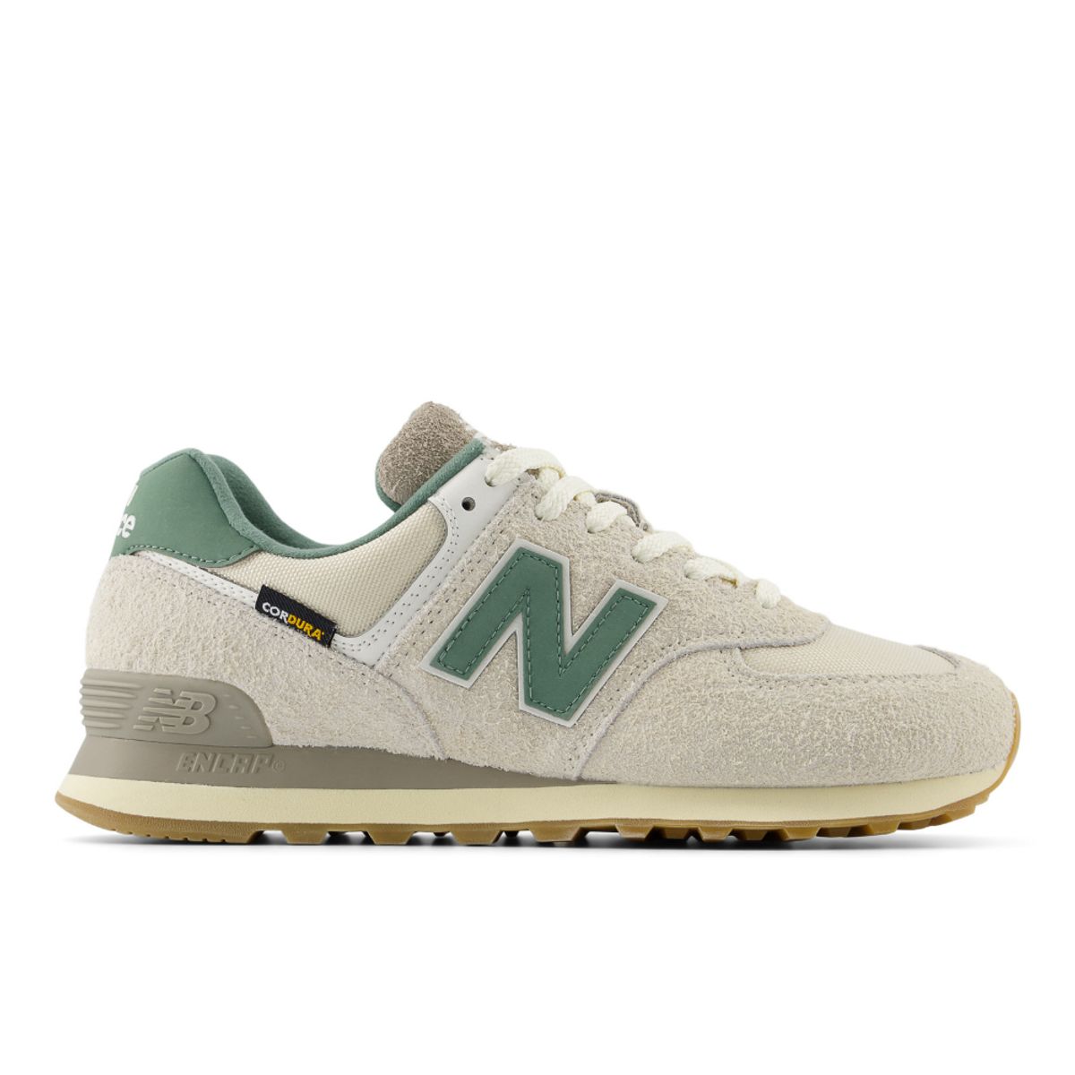 NEW BALANCE - Tenis New Balance 574 Hombre-Gris/Verde