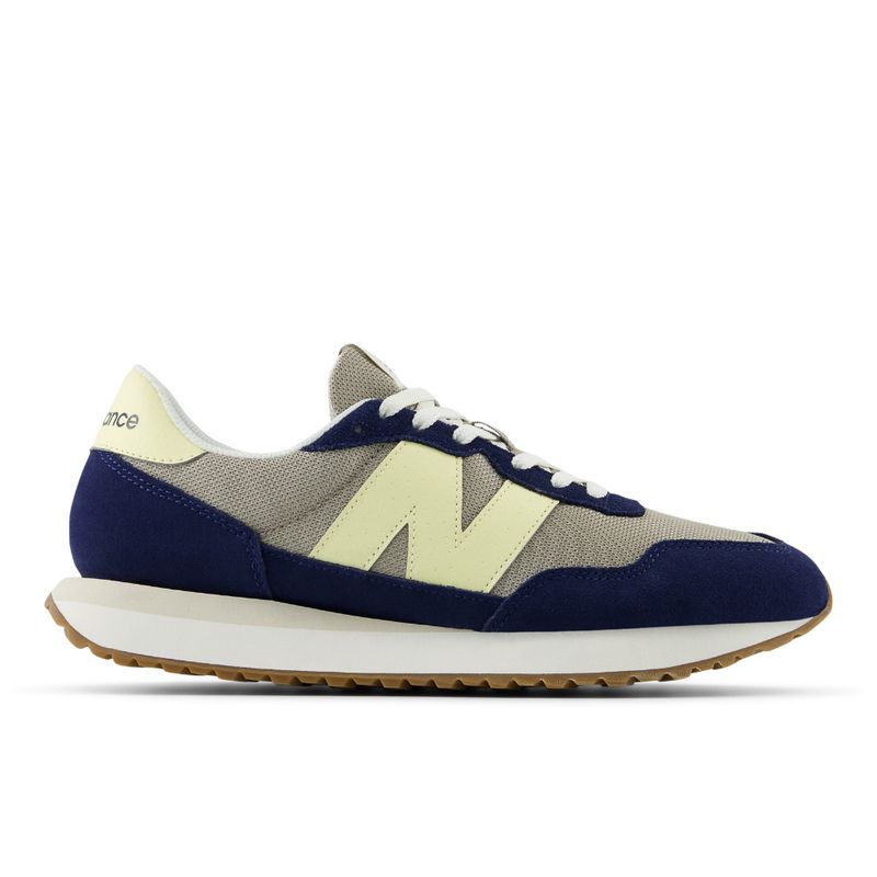 NEW BALANCE - Tenis New Balance 237 Hombre-Gris/Azul
