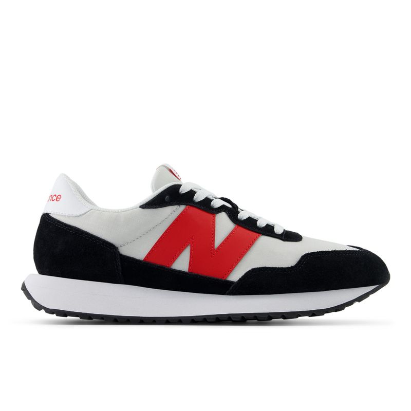 NEW BALANCE - Tenis New Balance 237 Hombre-Negro/Rojo