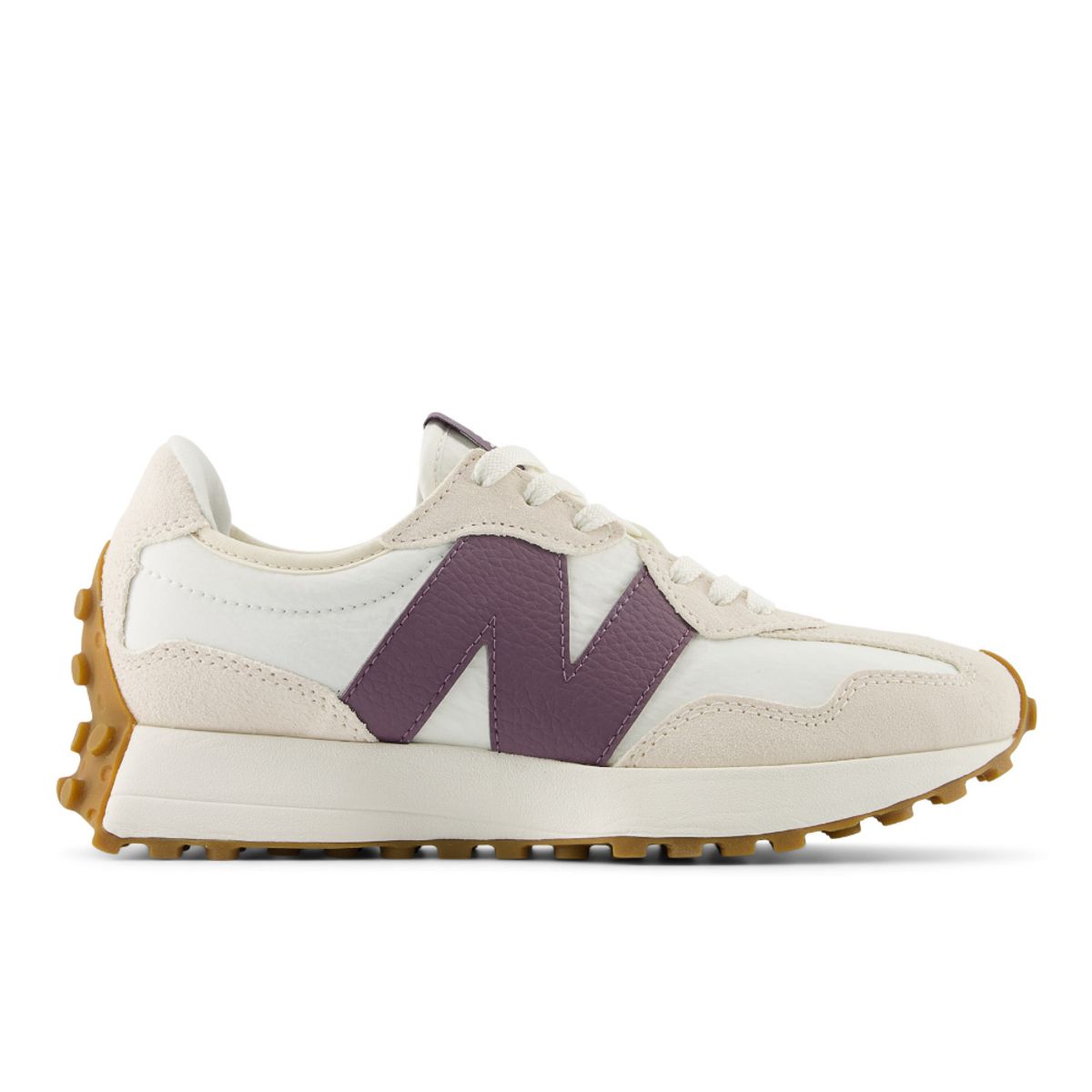NEW BALANCE - Tenis New Balance 327 Mujer-Beige/Morado
