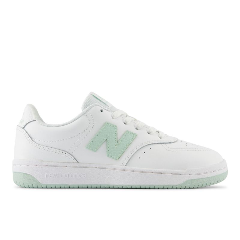 NEW BALANCE - Tenis New Balance Bb80 Mujer-Blanco/Verde