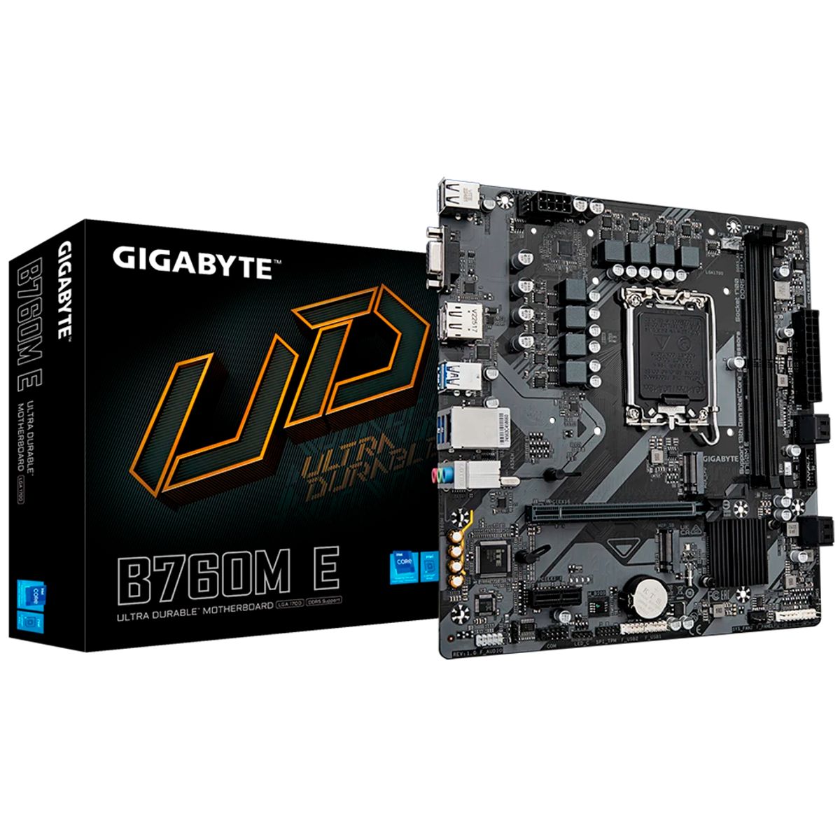 GIGABYTE - Board Gigabyte B760M E Socket 1700