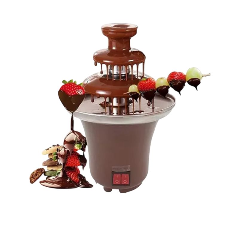GENERICO - Mini Fuente De Chocolate Eléctrica 3 Pisos