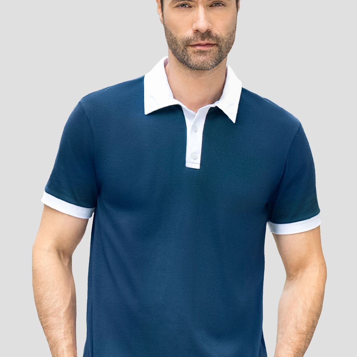 MARKETING PERSONAL - Polo Hombre Azul Profundo Mp 110746