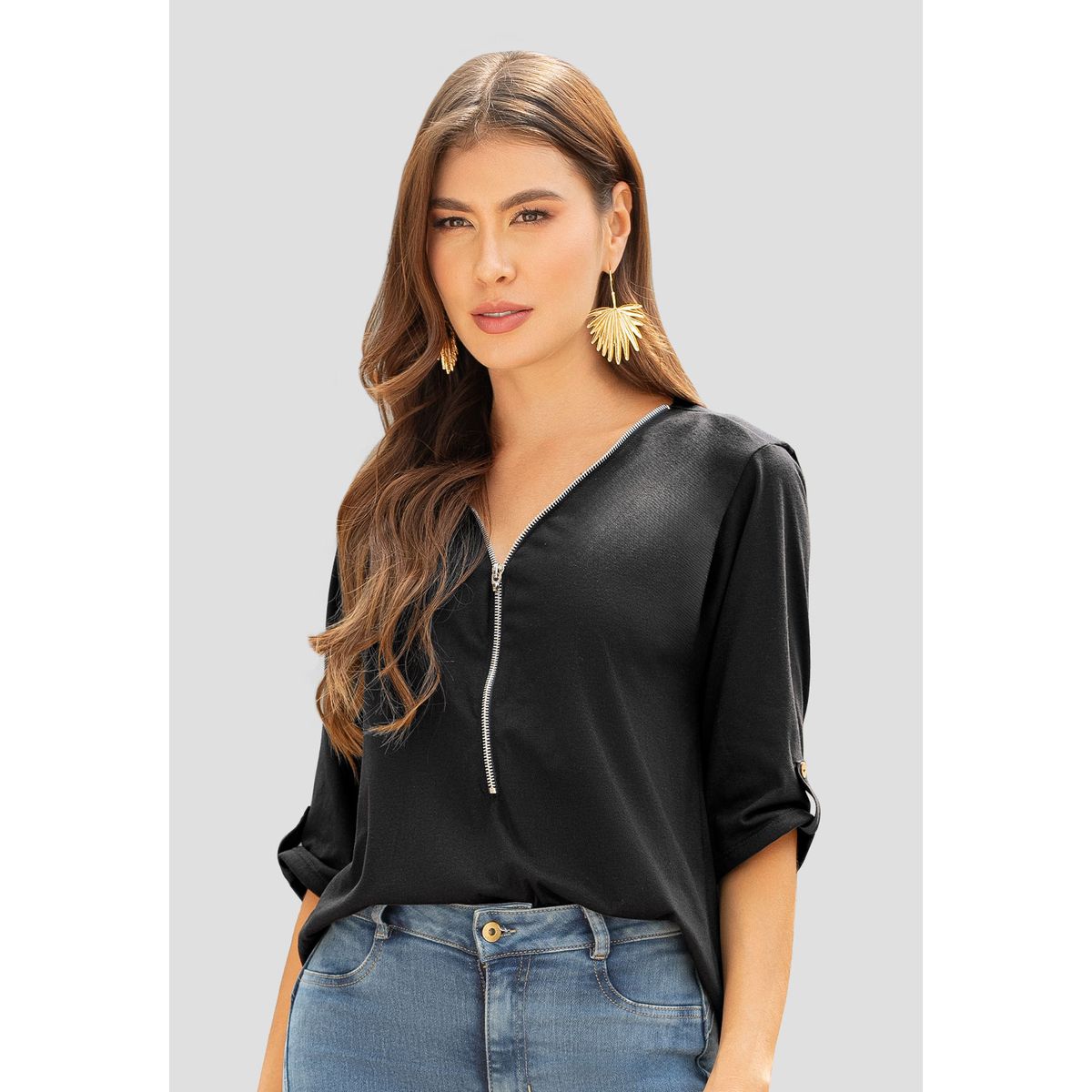 MARKETING PERSONAL - Blusa Mujer Negro Mp 110678