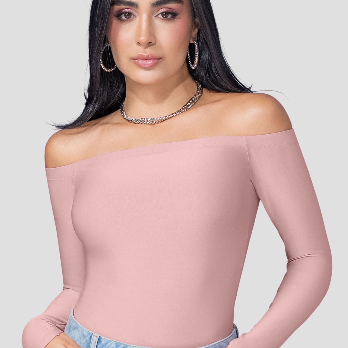 MARKETING PERSONAL - Body Mujer Rosa Polvo Mp 110315