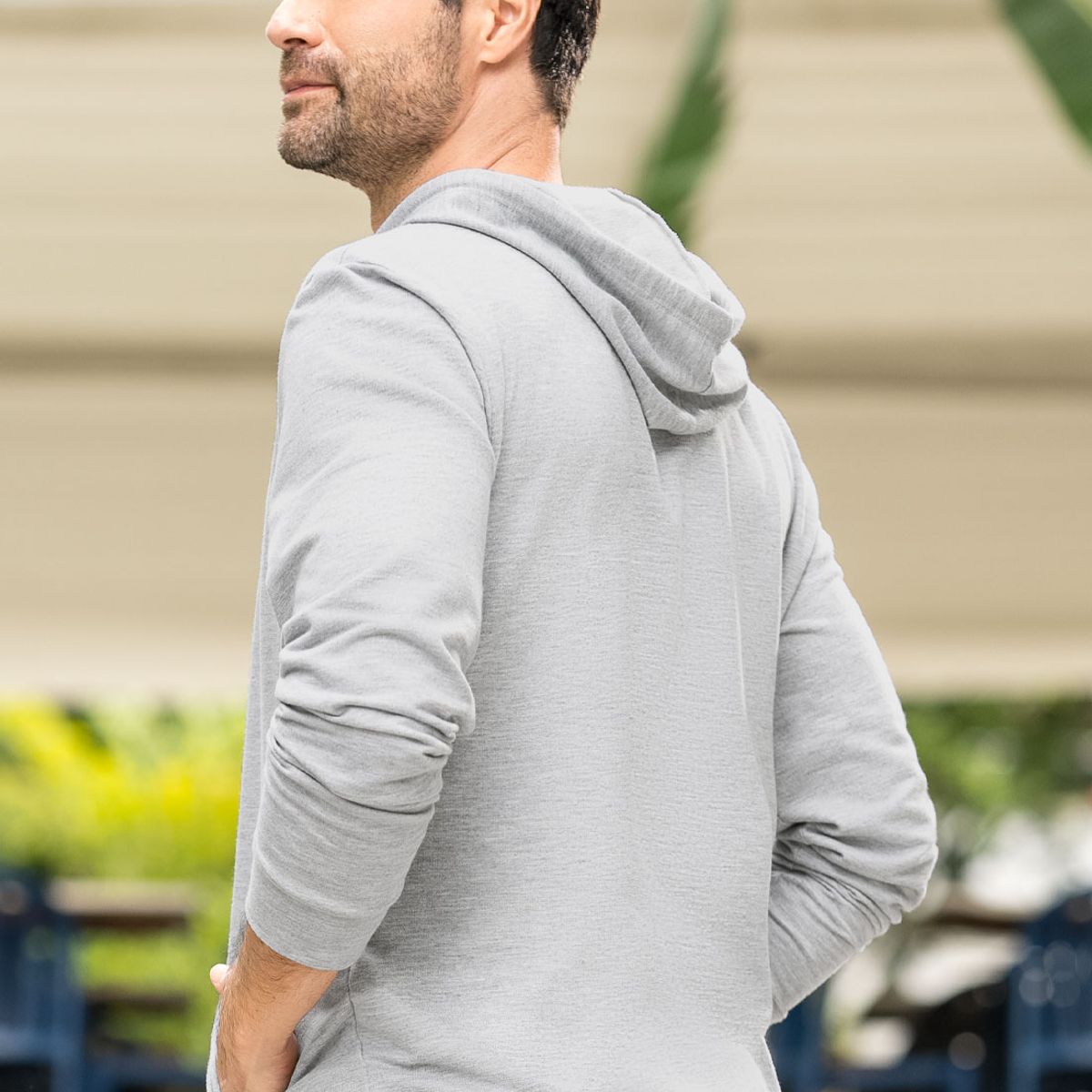 MARKETING PERSONAL - Chompa Hombre Gris Jaspe Mp 110754