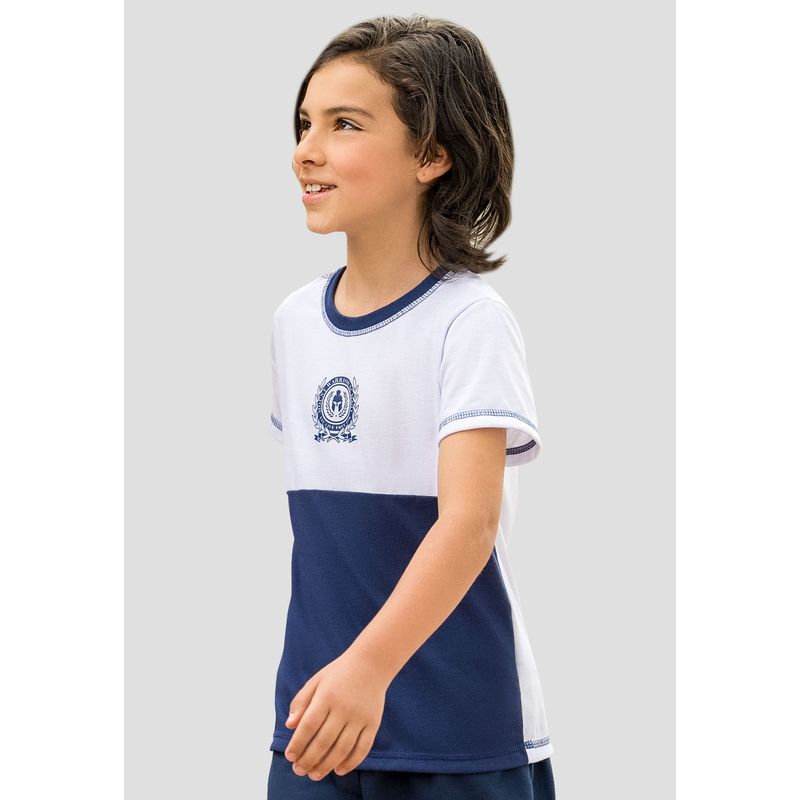 MARKETING PERSONAL - Camiseta Infantil Niños Bicolor Mp 110700