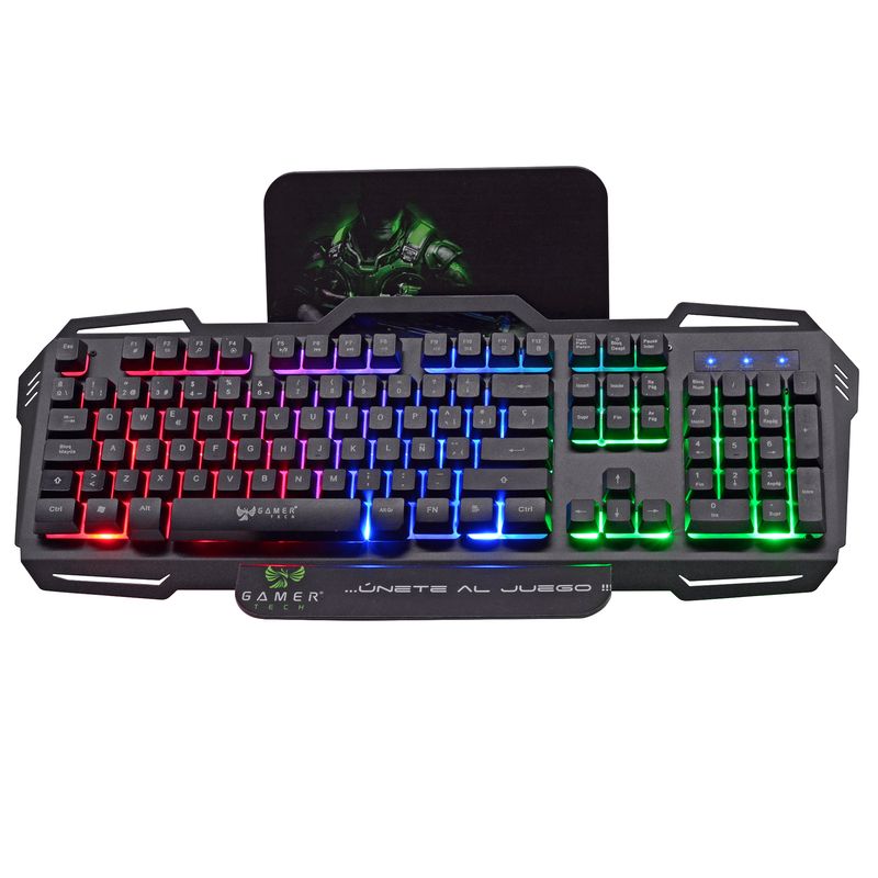 JALTECH - TECLADO USB GAMER TECH JALTECH PARA PC GT400T