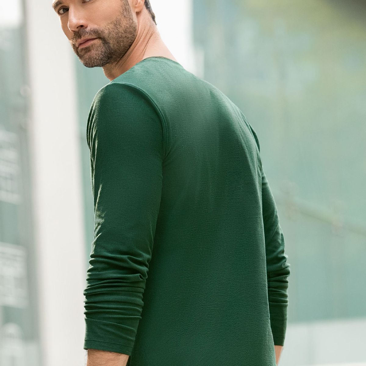 MARKETING PERSONAL - Camibuzo Hombre Verde Pino Mp 110747