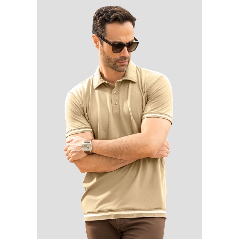 MARKETING PERSONAL - Polo Hombre Latte Mp 110744