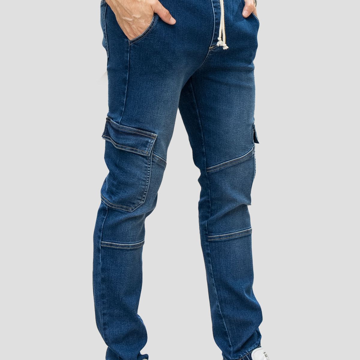 MARKETING PERSONAL - Jogger Hombre Azul Mp 110343