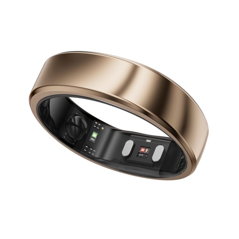 RINGCONN - Anillo inteligente RingConn Gen 2 Air Dune DoradoTalla 8