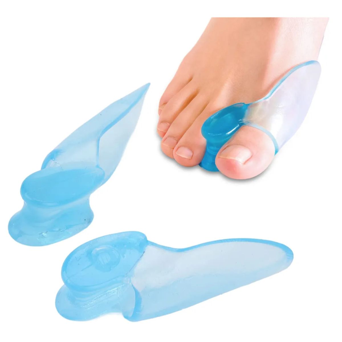 GENERICO - Par X2 Unidades Corrector De Juanete Silicona Suave