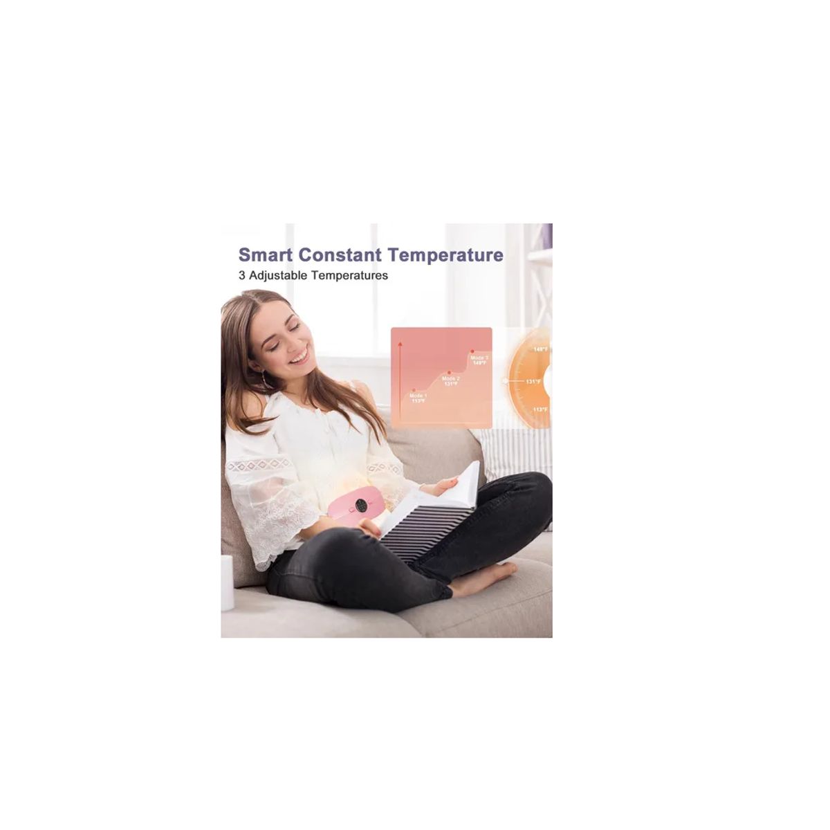 SKY - Almohadilla Térmica Eléctrica Para Aliviar Dolores