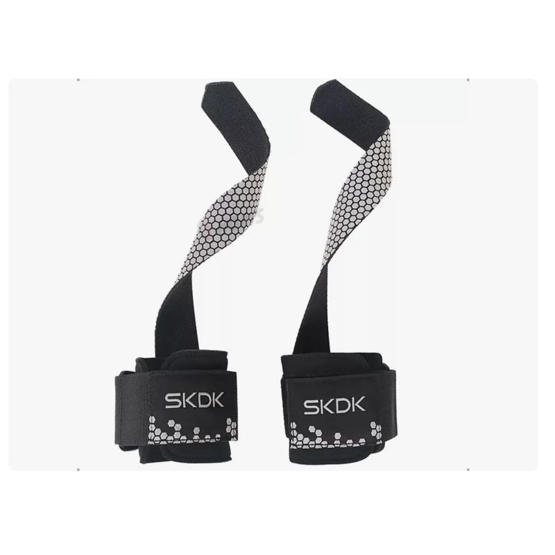 GENERICO - Par Straps Correas Levantamiento Antideslizante Pesas Gym