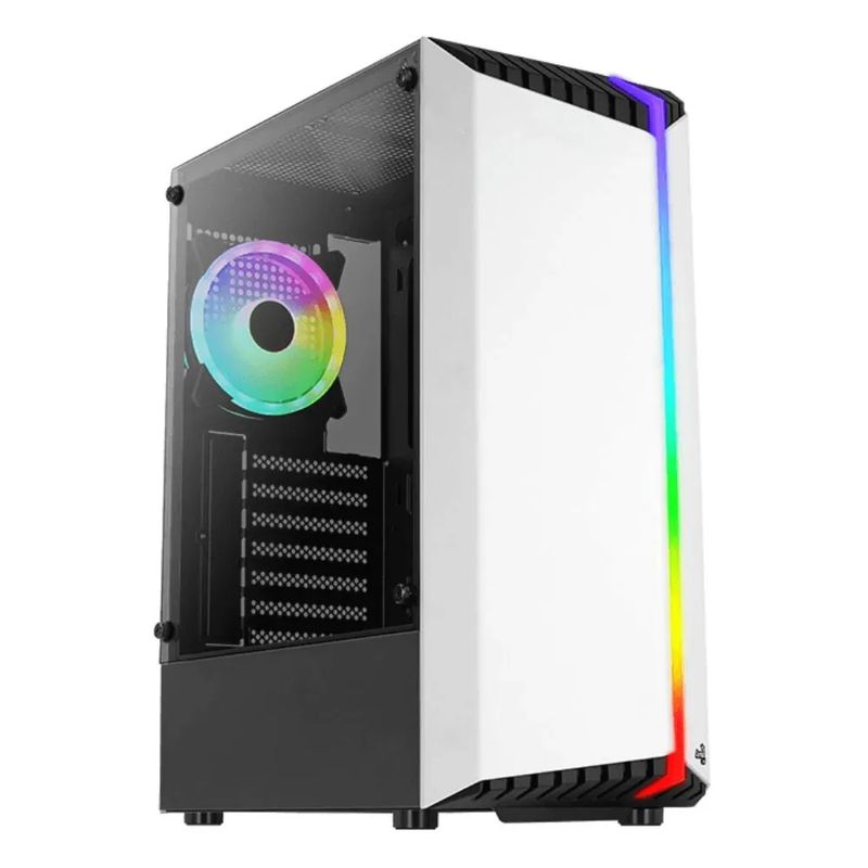AEROCOOL - Chasis Gamer Aerocool Bionic Blanco