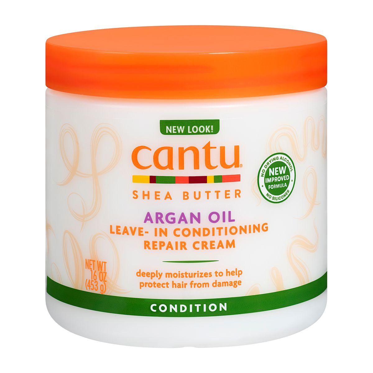 CANTU - Cantu Shea Butter Argan Oil Leave-In Conditioning Repair Cream 453g