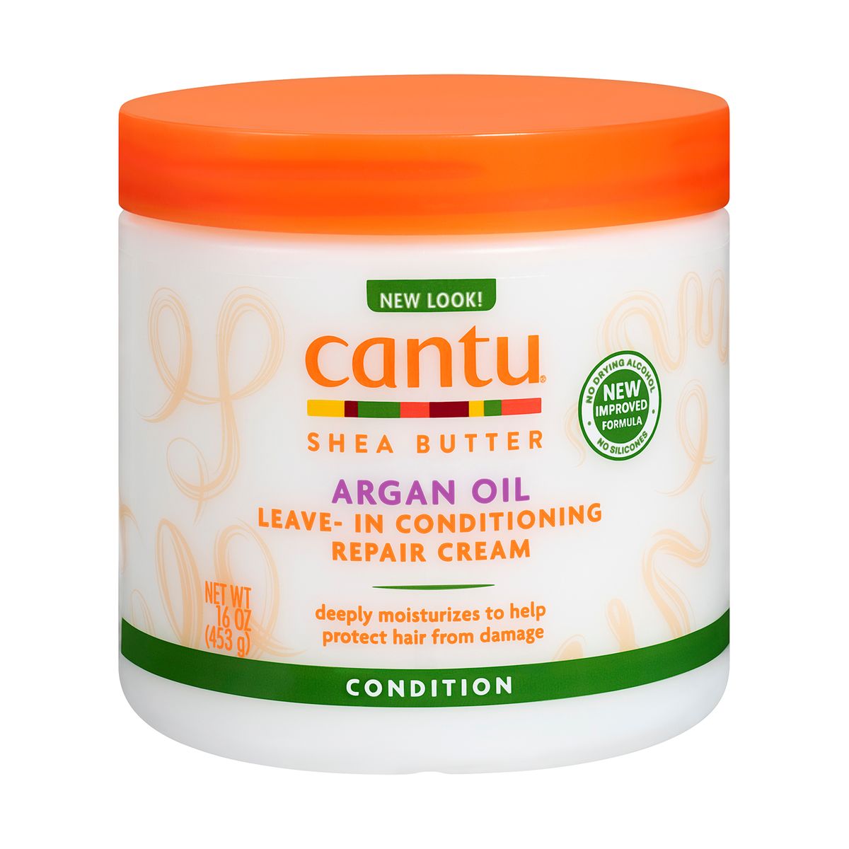 CANTU - Cantu Shea Butter Argan Oil Leave-In Conditioning Repair Cream 453g