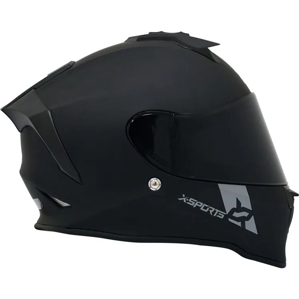 X SPORTS - CASCO X SPORTS V151 CERTIFICADO ECE2206 SOLID NEGRO MATE