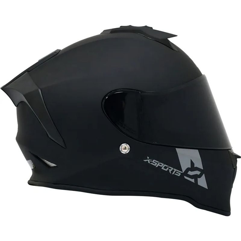 X SPORTS - CASCO X SPORTS V151 ECE2206 SOLID NEGRO MATE TALLA L