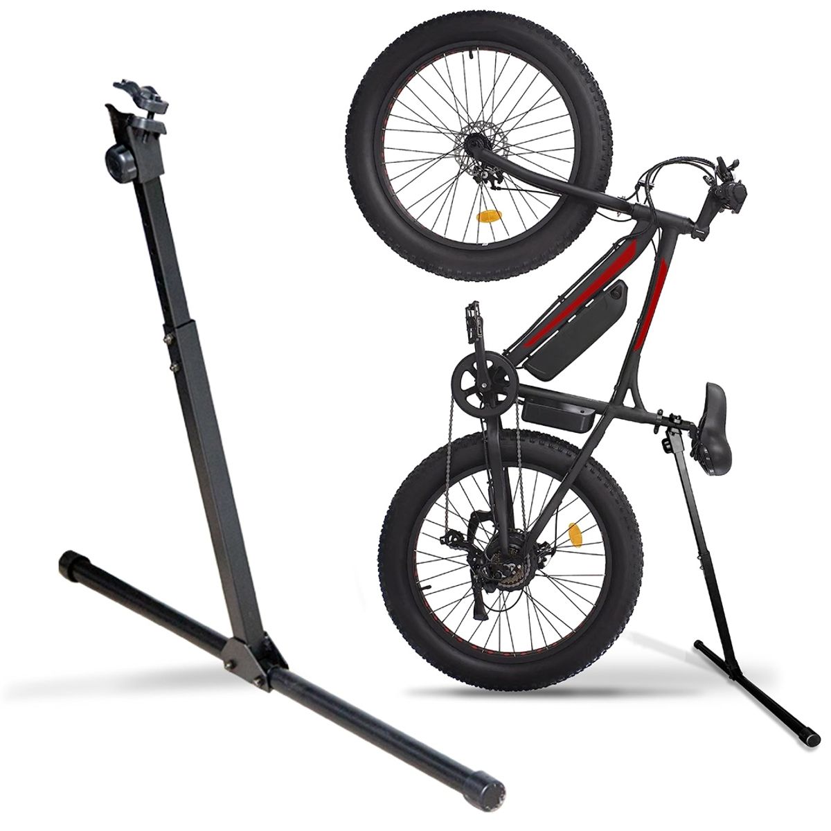 TV NOVEDADES - Soporte Para Bici Ahorrador Espacio En Aluminio Bike Nook Tu