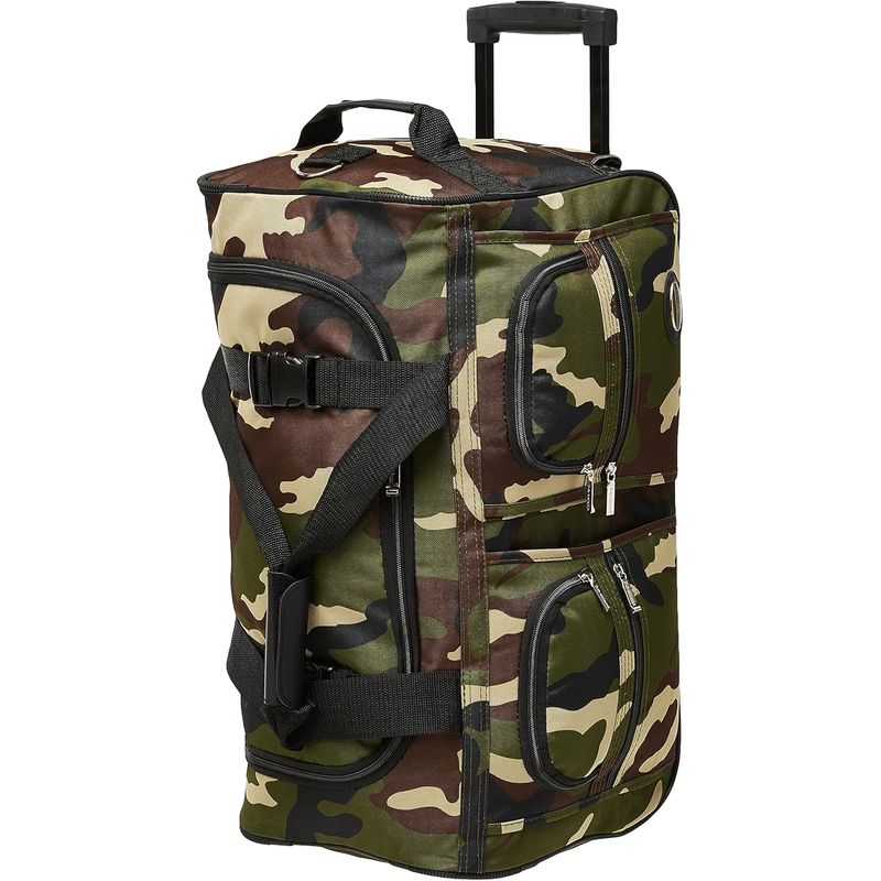 ROCKLAND - Maleta de mano Rockland Rolling Duffel Bag resistente y ligera modelo RLD60