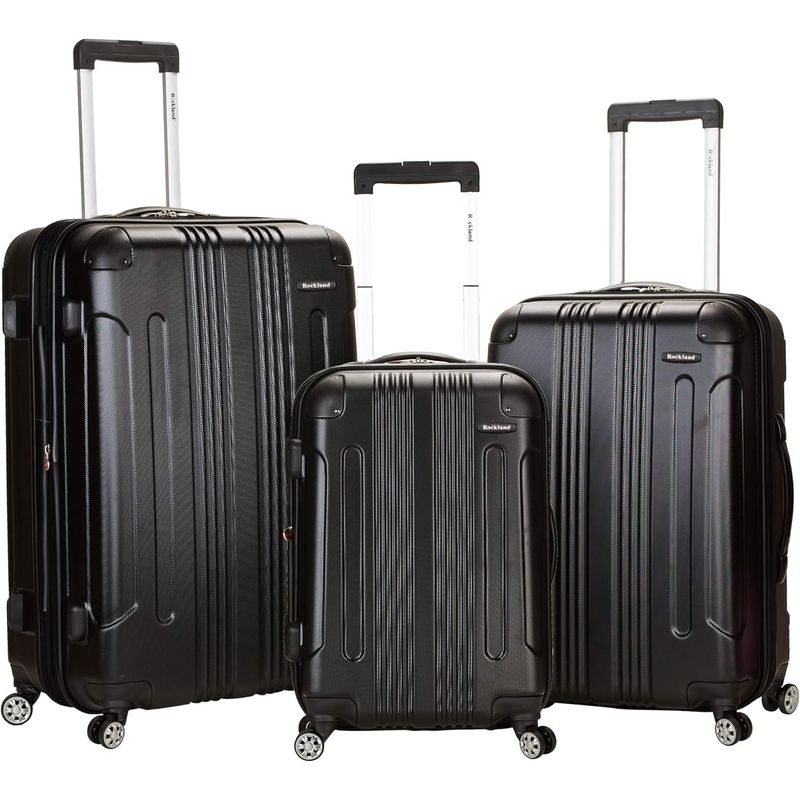 ROCKLAND - Maleta Rockland London Expandible con Ruedas Spinner 28-24-20