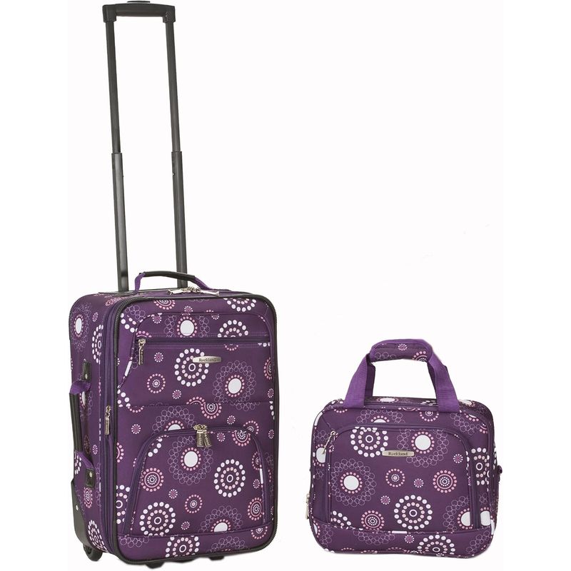 ROCKLAND - Conjunto de Maletas Rockland Fashion Softside Expandible 2P 1419