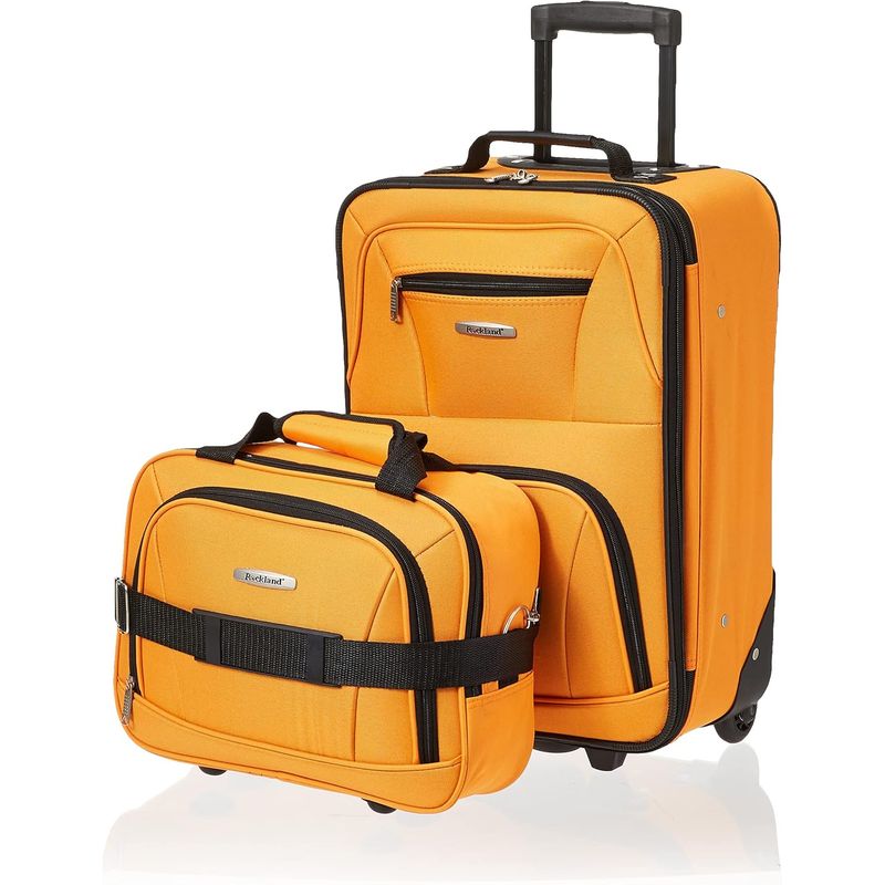ROCKLAND - Maleta de viaje Rockland Fashion Softside 2 piezas 1419