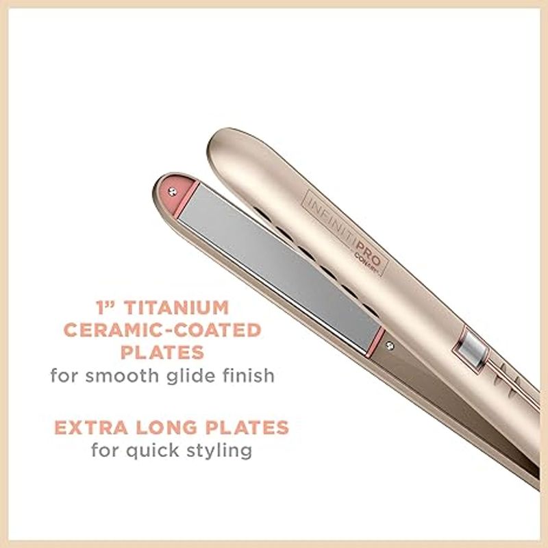 CONAIR - Plancha de Pelo INFINITIPRO BY CONAIR Cerámica 1 pulgada