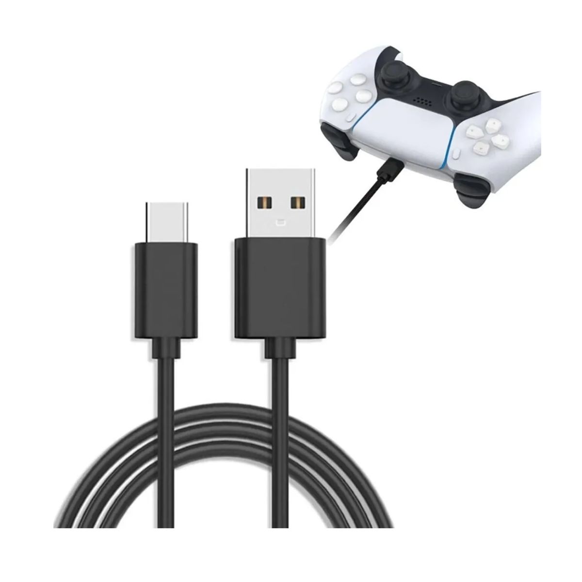 GENERICO - Cable Usb De Carga Control De Ps5 Xbox Series Tipo C