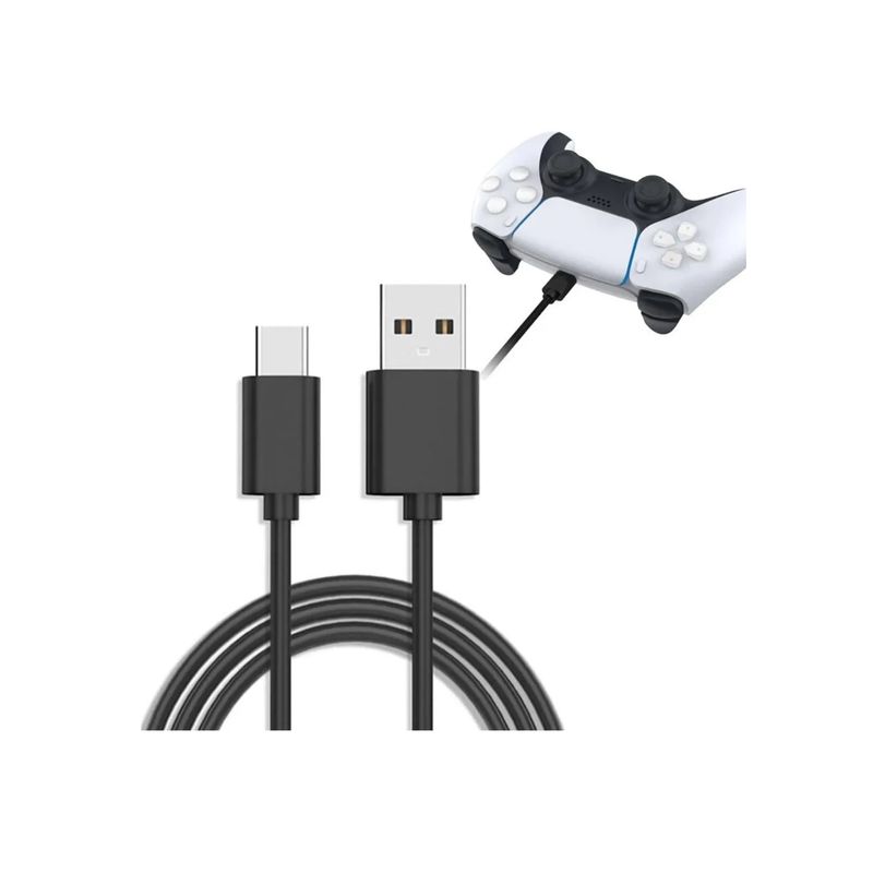 GENERICO - Cable Usb De Carga Control De Ps5 Xbox Series Tipo C