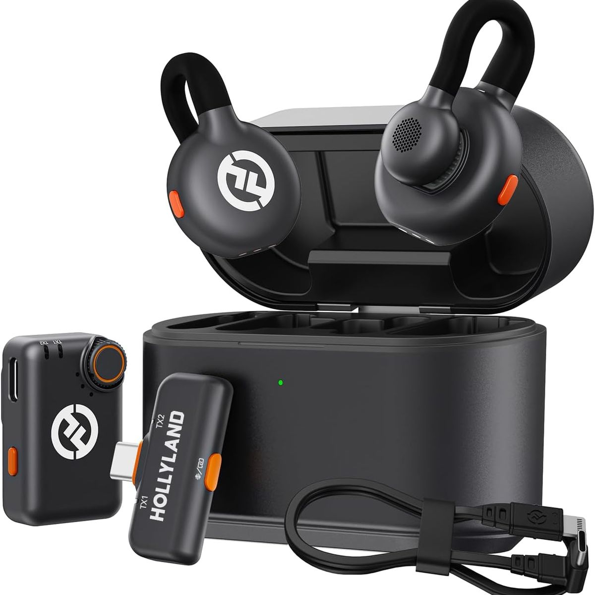 HOLLYLAND - Micrófono Inalámbrico Hollyland LARK M2S Combo Duo