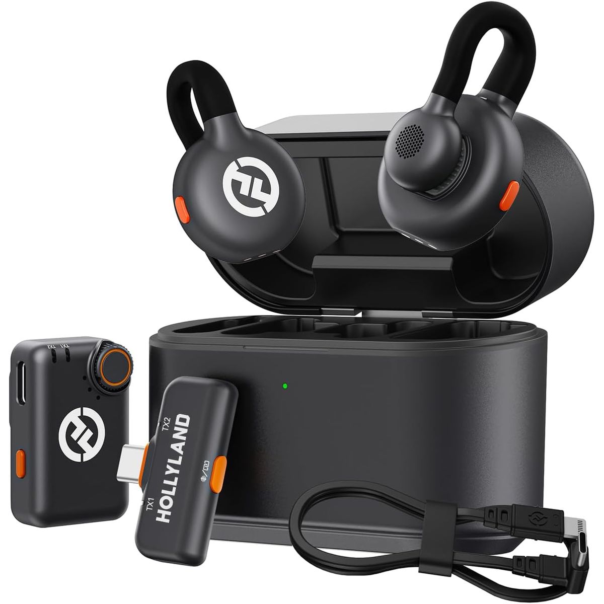 HOLLYLAND - Micrófono Inalámbrico Hollyland LARK M2S Combo Duo