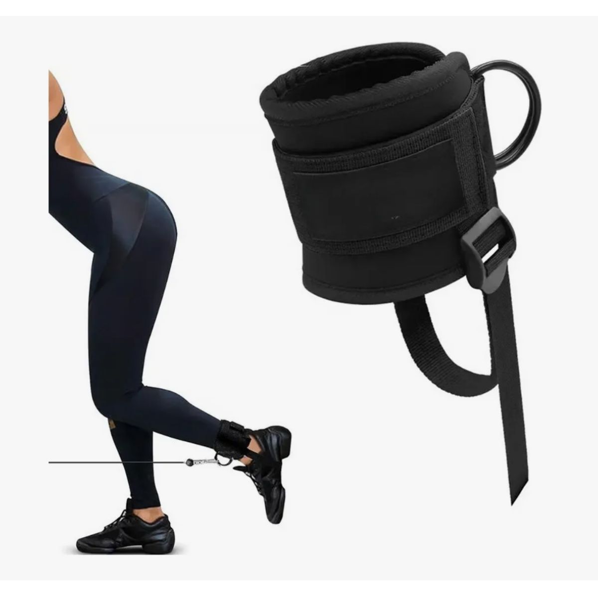 GENERICO - Grillete Gym Correa Tobilleras Para Máquinas Gimnasio