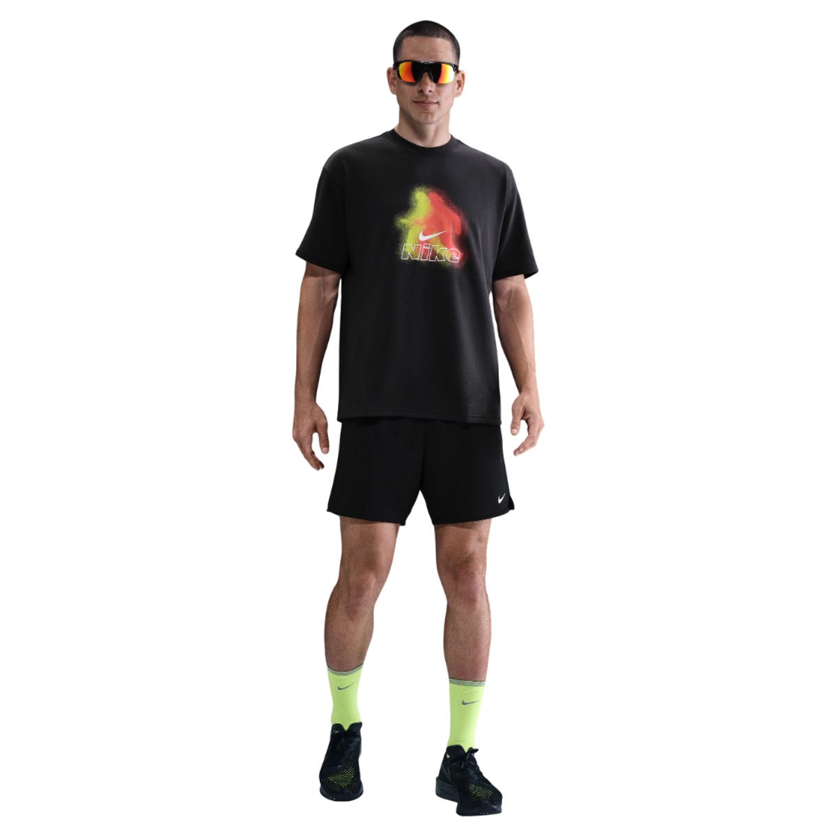 NIKE - Camiseta Nike M Nk Df Tee M90 Opp2 Hombre -Negro