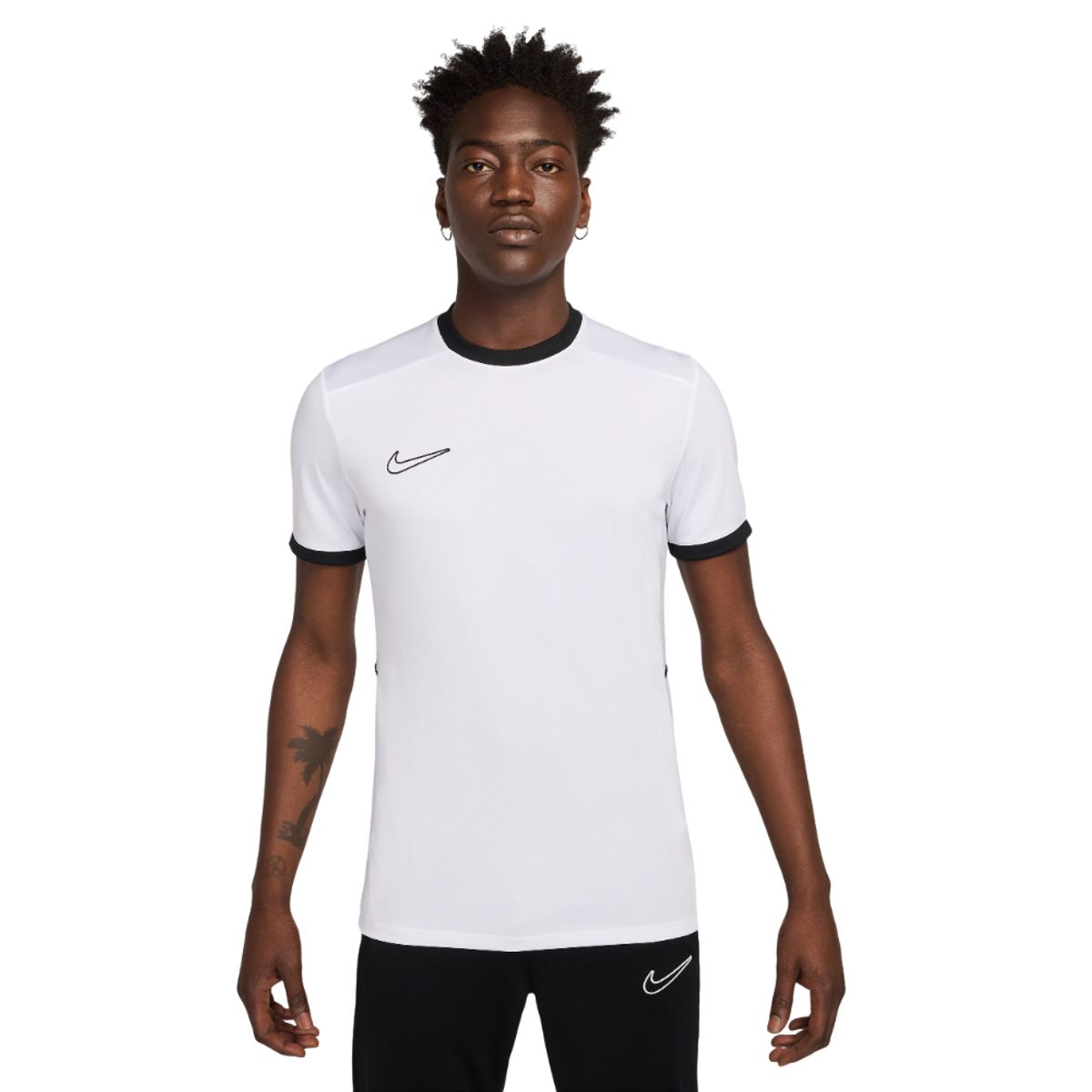 NIKE - Camiseta Nike Df Acd25 Ss Top Hombre-Blanco