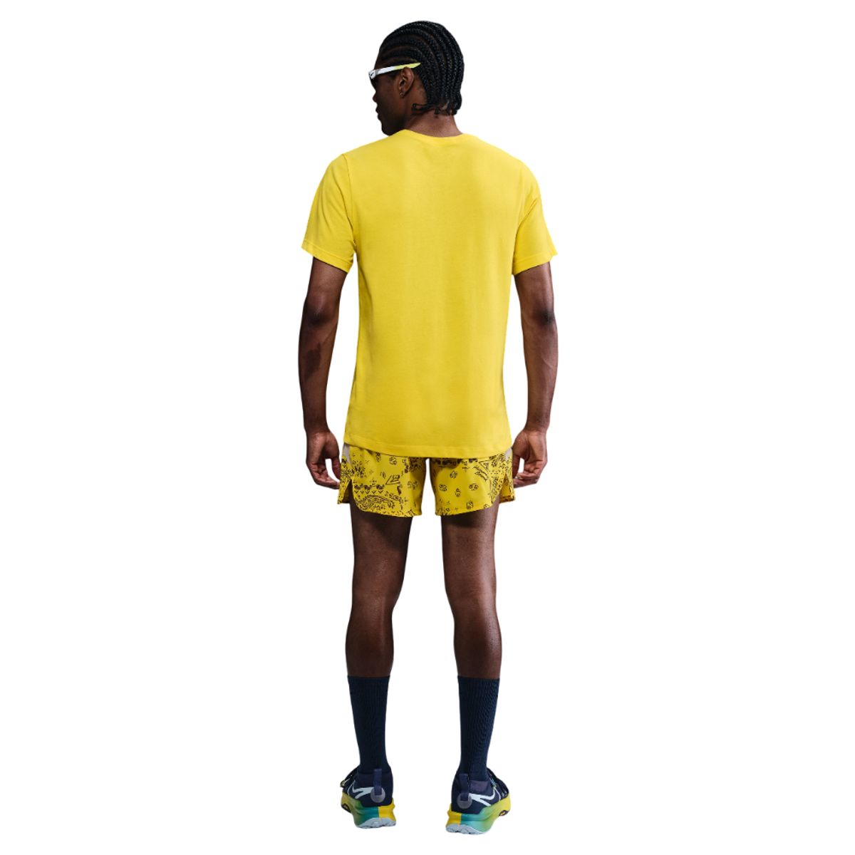 NIKE - Camiseta Nike Dri Fit Tee Trail Hombre-Amarillo