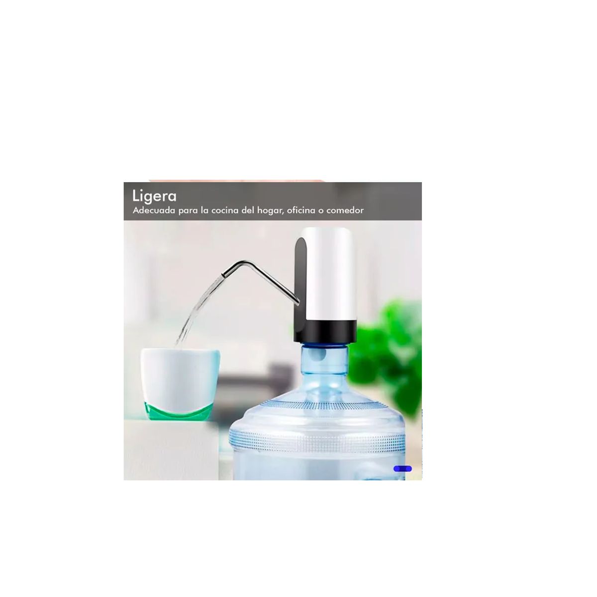 SKY - Dispensador De Agua Recargable Para Botellón Bomba Electrica