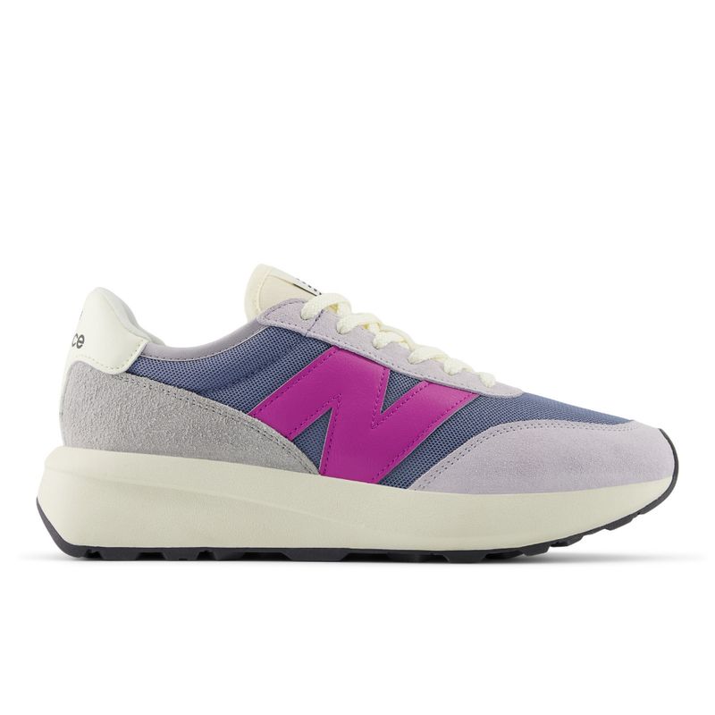 NEW BALANCE - Tenis New Balance 370 Mujer-GrisMorado
