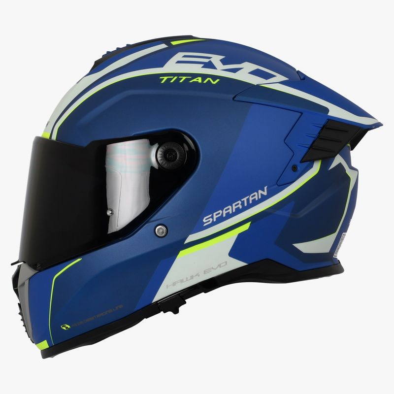 SPARTAN - CASCO SPARTAN HAWK SV CERTIFICADO ECE2206 TITAN AZUL MATE S