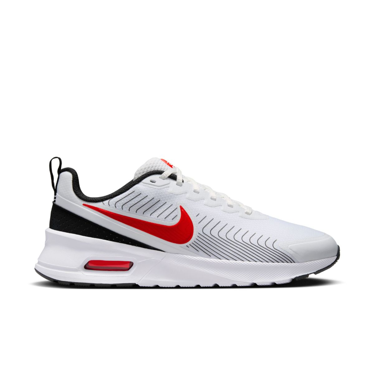 NIKE - Tenis Nike Air Max Nuaxis Hombre-Blanco/Rojo