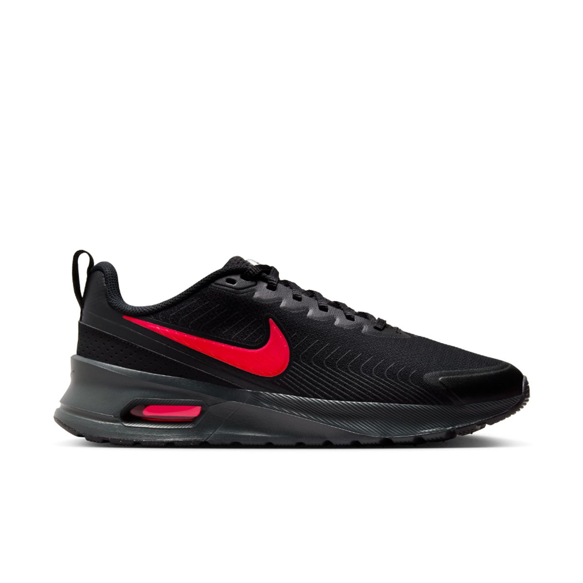 NIKE - Tenis Nike Air Max Nuaxis Hombre-Negro/Rojo