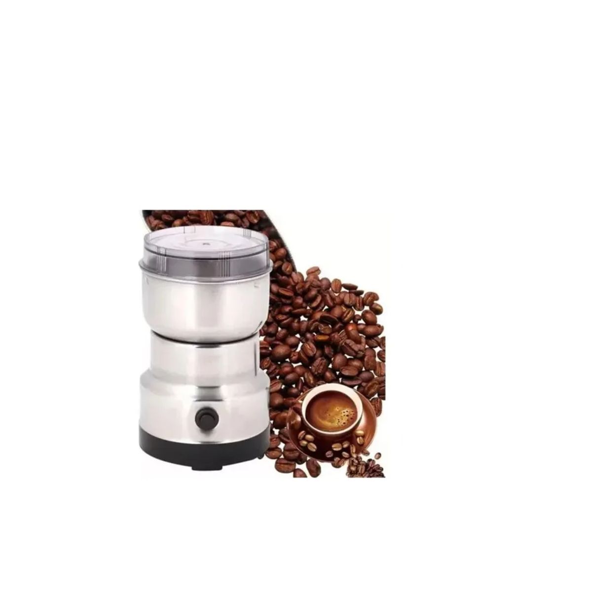 SKY - Molino Triturador Moler Café Frutos Secos Color Acero