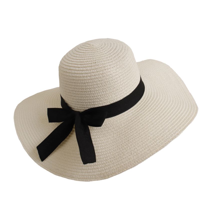 GENERICO - Sombrero Pava Playa Sol para Marron Cinta