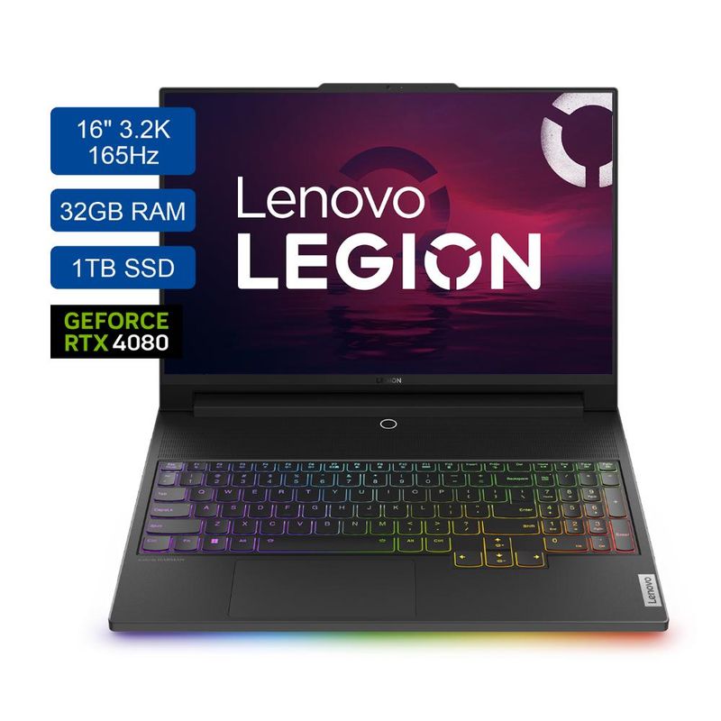 LENOVO - Portatil Lenovo Legion Gaming  core i9, NVIDIA® GeForce RT 4080, RAM 32