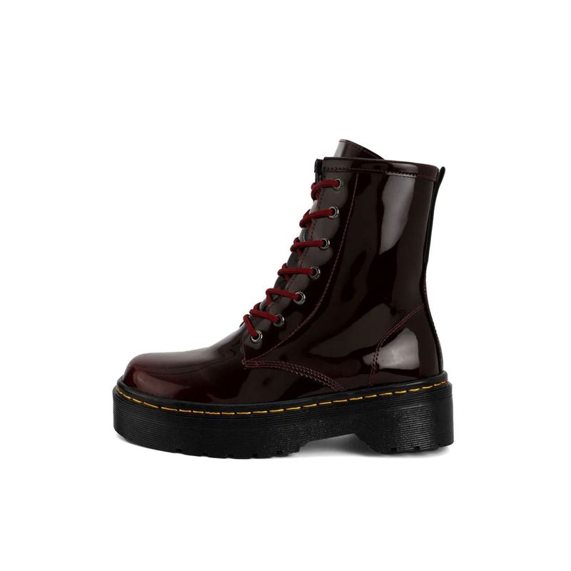 VILLABONR - Bota Charol Mujer VillabonR VMD-5033 Vinotinto